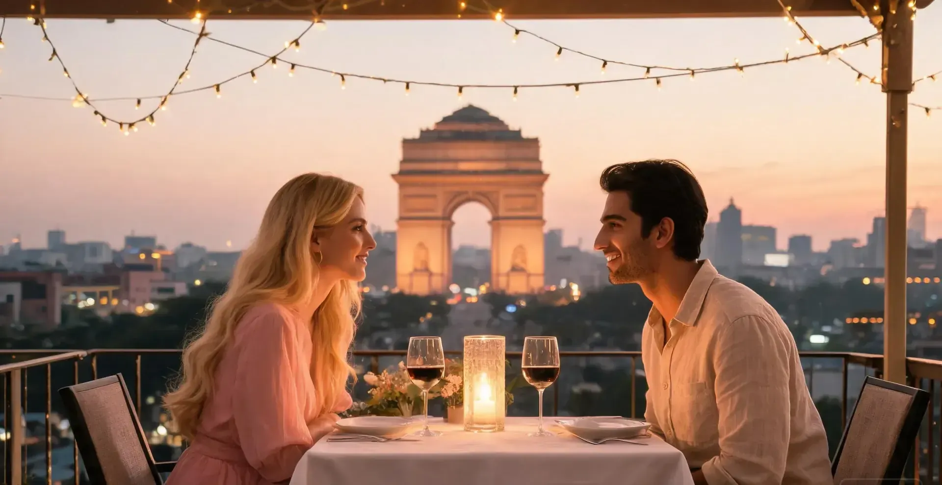 Couple in New Delhi, India